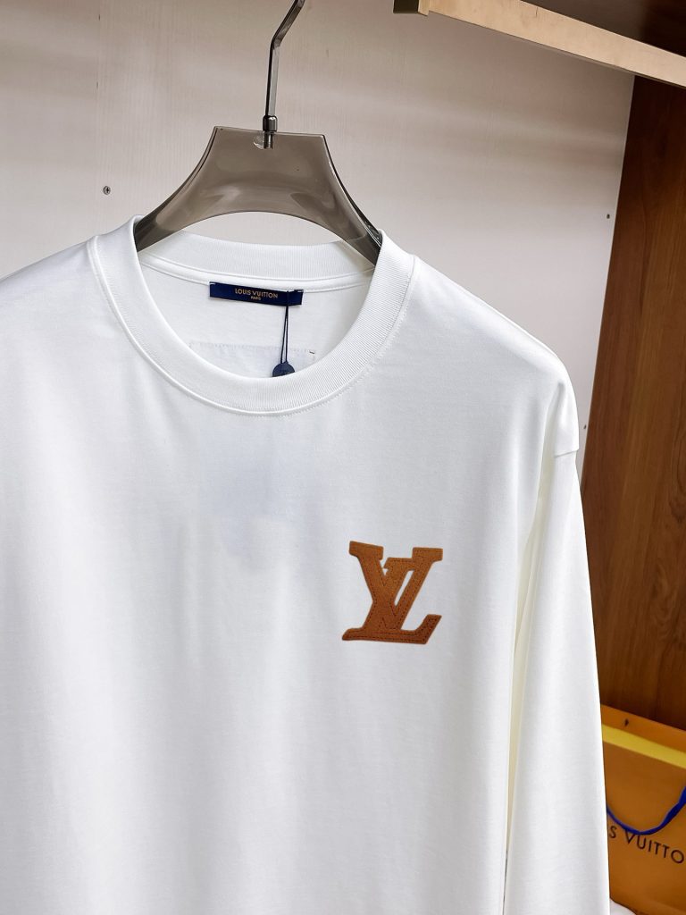 Louis Vuittonルイ・ヴィトン メンズ ロンTシャツ 白 1色入 - 画像 3