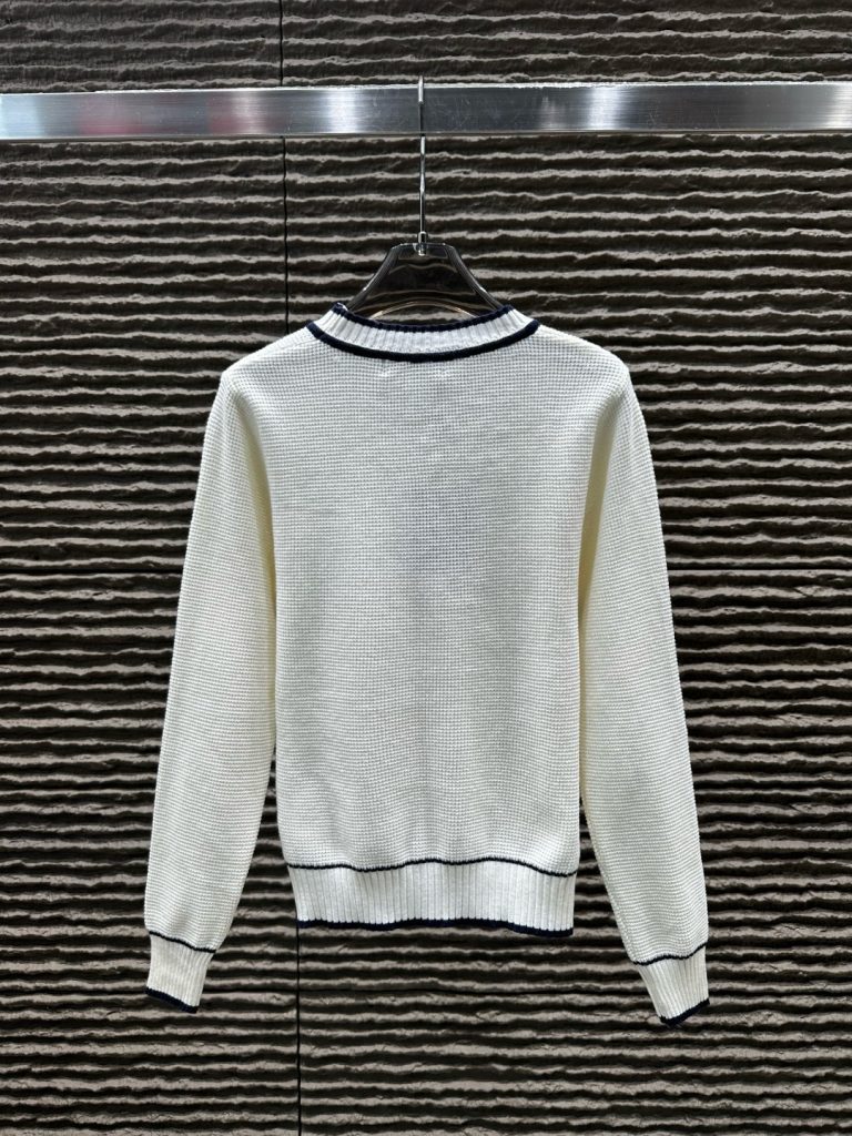 Louis Vuittonロエベ ニットセーター 2色入 レディース デザインロゴ ファッションウェア - 画像 6
