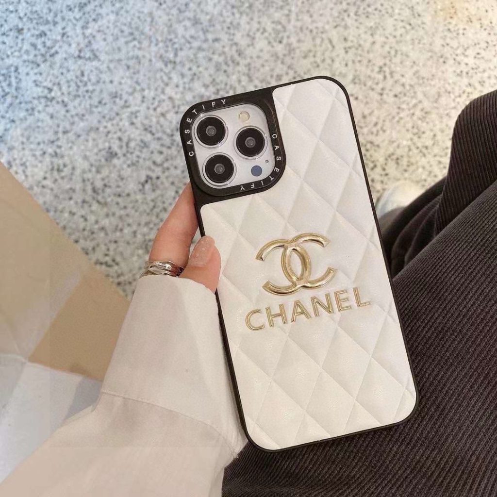 iPhoneケースシャネル スタイル 3色 横縦両用 スマホケース - 画像 2