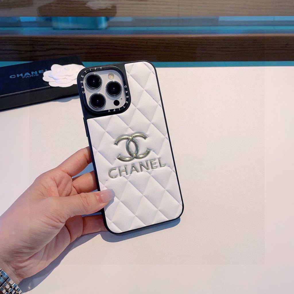 iPhoneケースシャネル スタイル 3色 横縦両用 スマホケース - 画像 7
