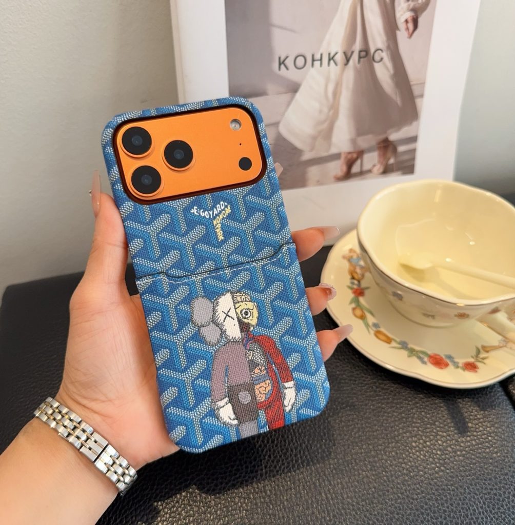 iPhoneケースGoyard×KAWS iPhoneケース 3色入 📱 - 画像 4