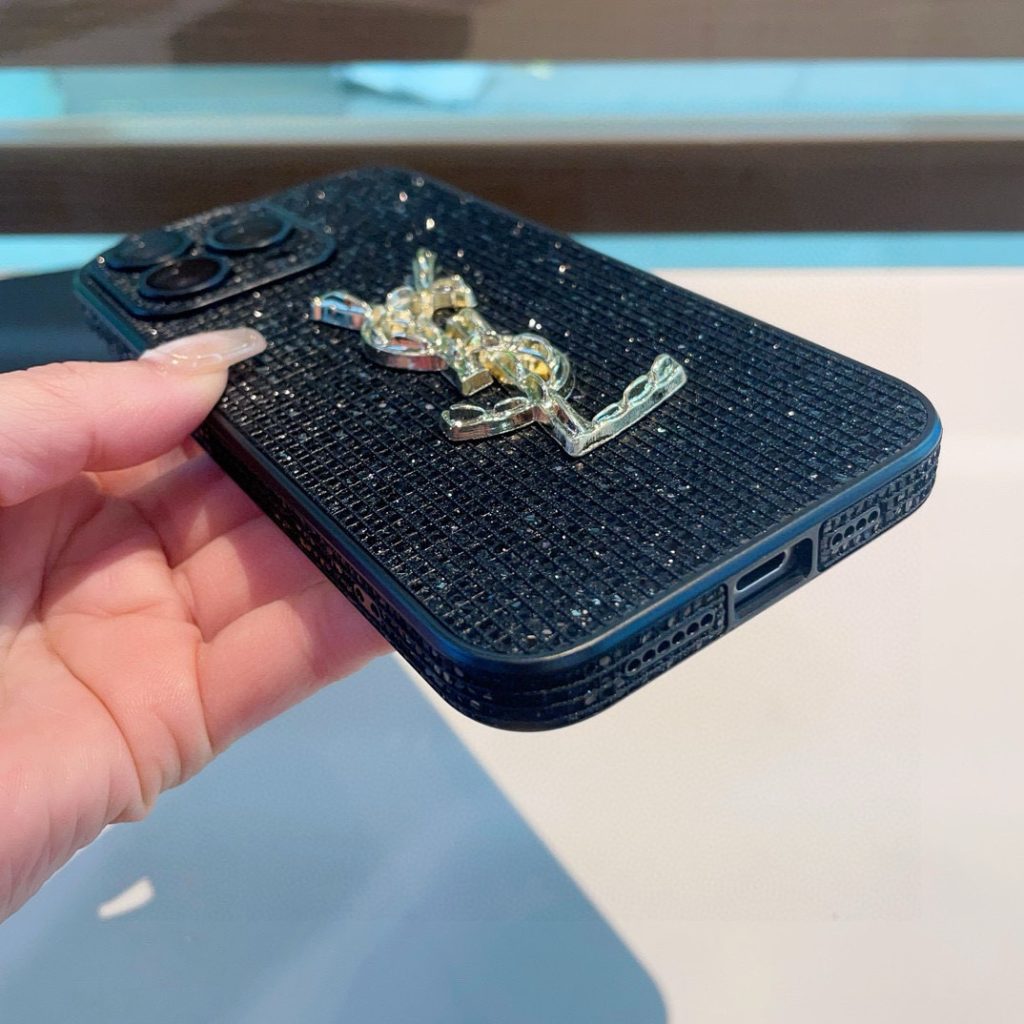 iPhoneケースYSL ステッキスマホケース 2色入 💎 高級感溢れるスタイリッシュデザイン！ - 画像 6