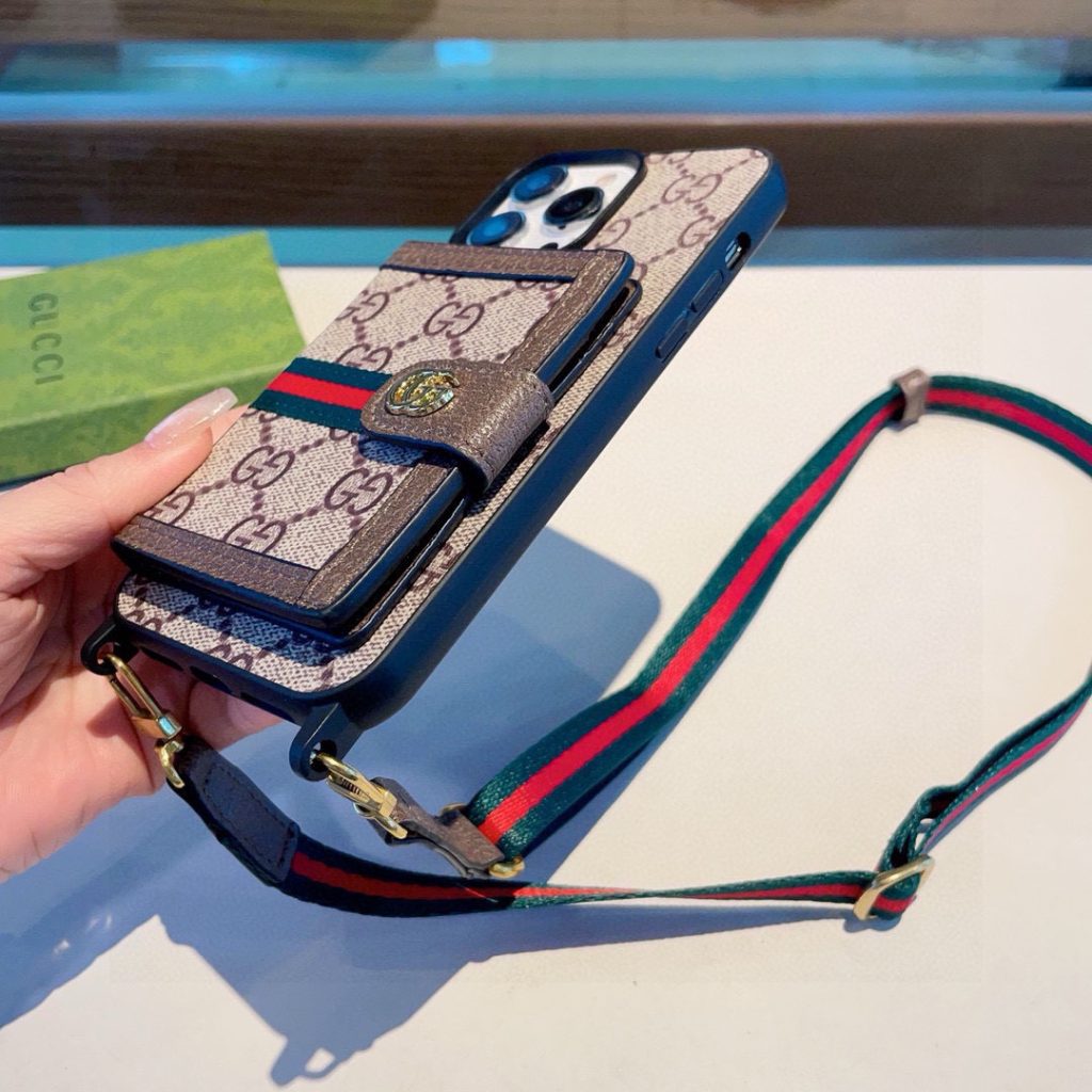 iPhoneケース【GUCCI】スマートフォンケース メンズ レディース 3色入 🎁 - 画像 8