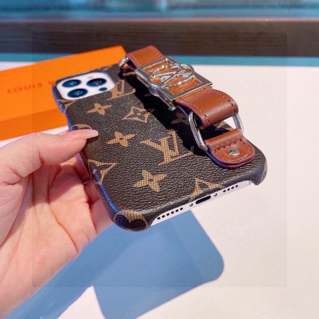 iPhoneケースプラザルイヴィトン風 スマホケース 2色入 📱 - 画像 5