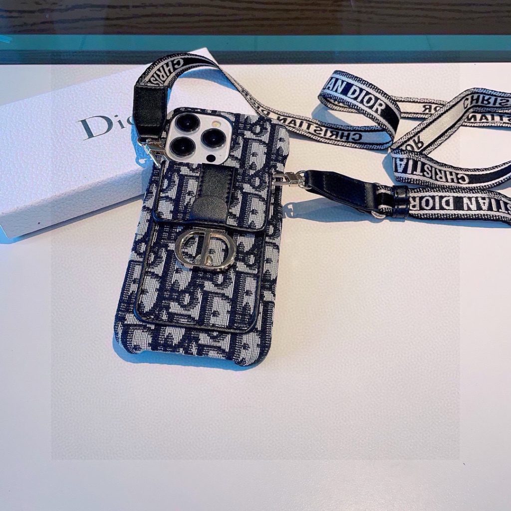 iPhoneケースDior ディオール ディオール ブラック 手帳型スマホケース 1枚入 - 画像 4