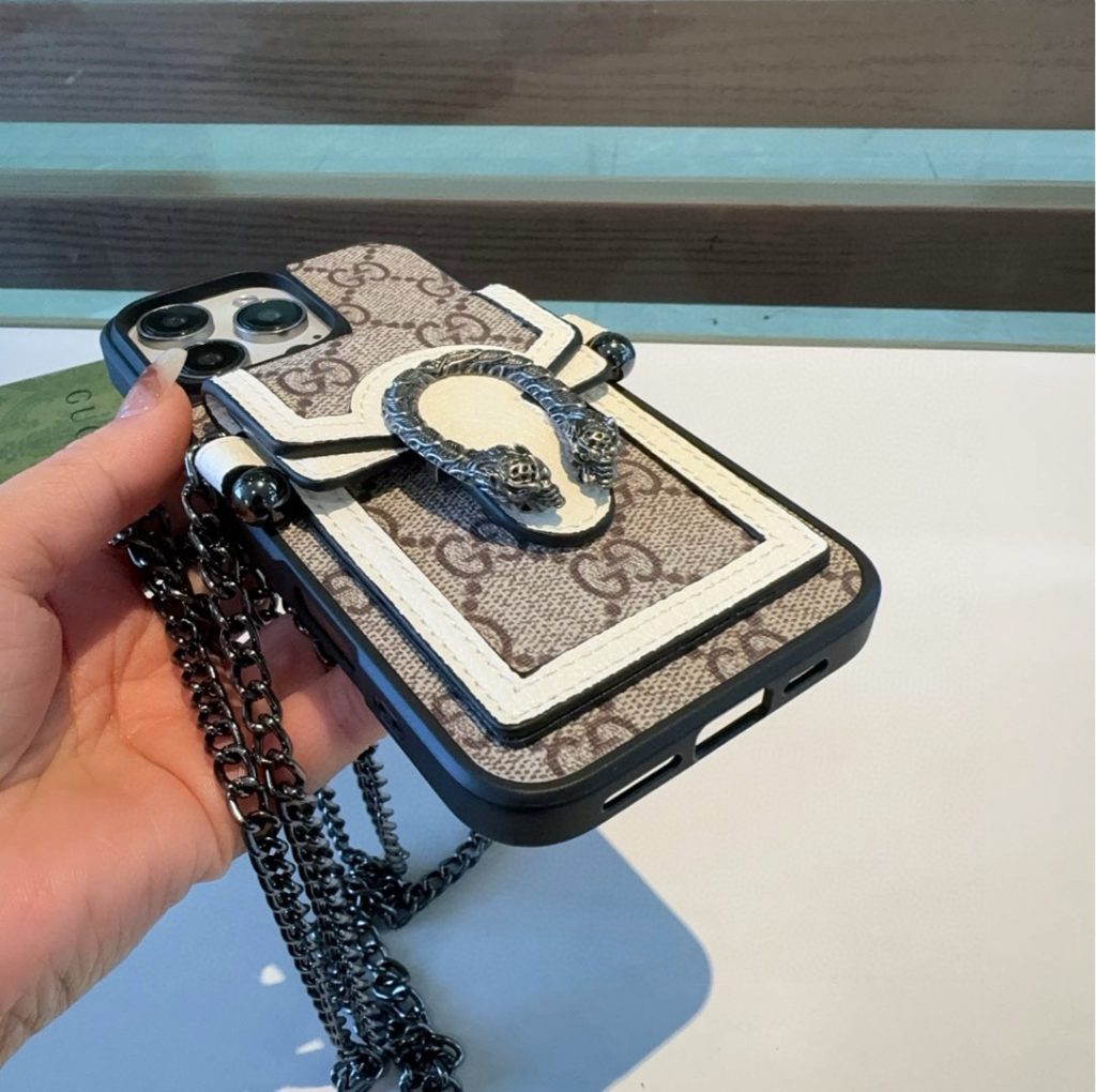 iPhoneケースGUCCI ディアゴノ ファッションスマホケース 2色入 - 画像 4