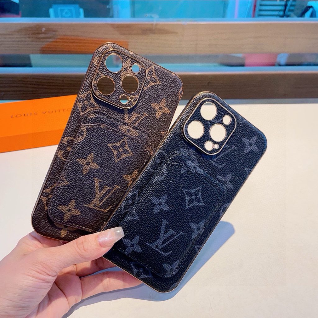 iPhoneケースルイ・ヴィトン モノグラム スマホケース 黒・茶 2色入 📱 - 画像 5