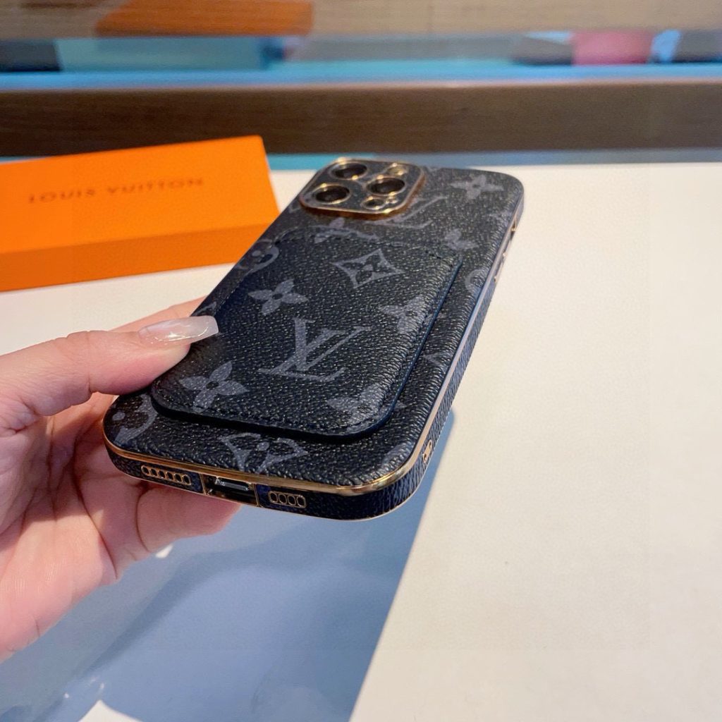 iPhoneケースルイ・ヴィトン モノグラム スマホケース 黒・茶 2色入 📱 - 画像 7
