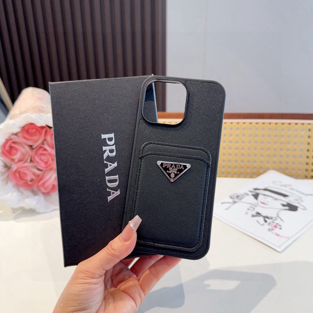 iPhoneケースプラダ マルチポケットスマホケース 1色入 📱 - 画像 3