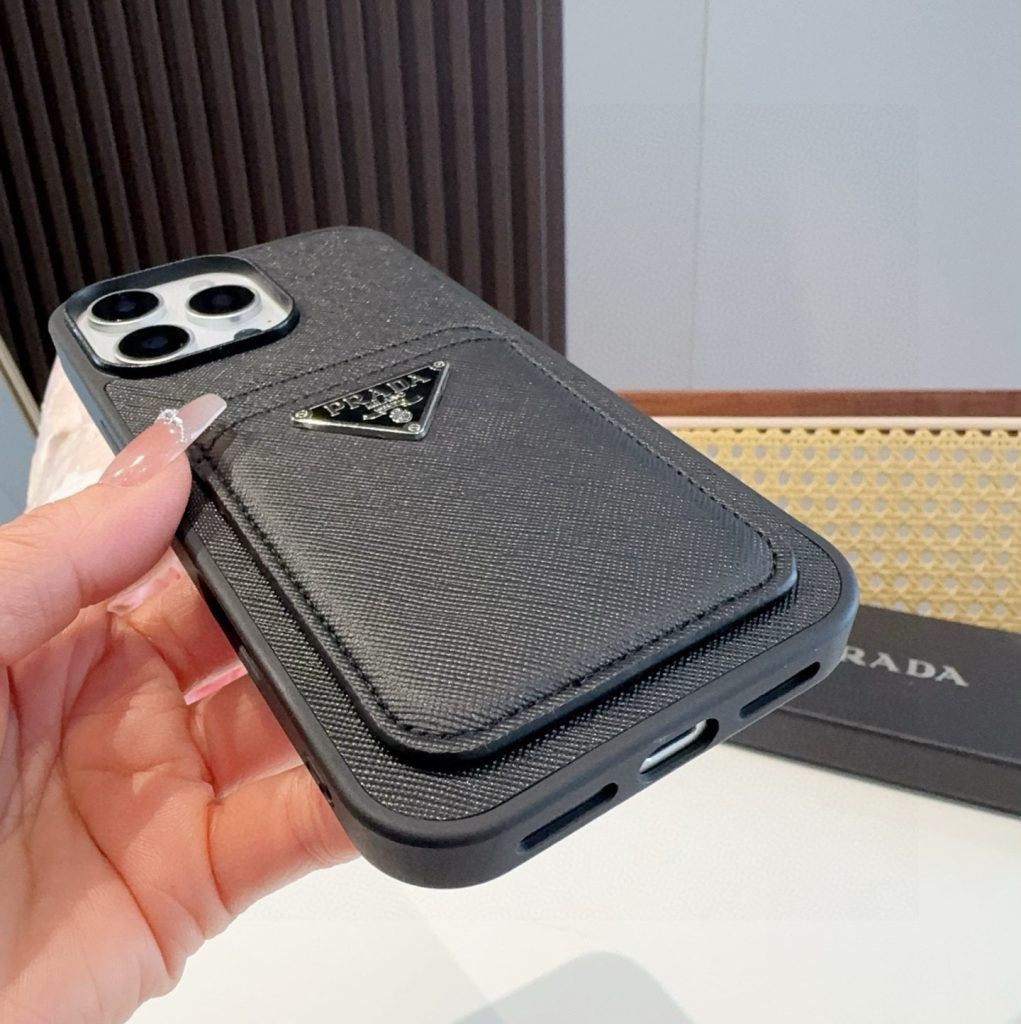 iPhoneケースプラダ マルチポケットスマホケース 1色入 📱 - 画像 6