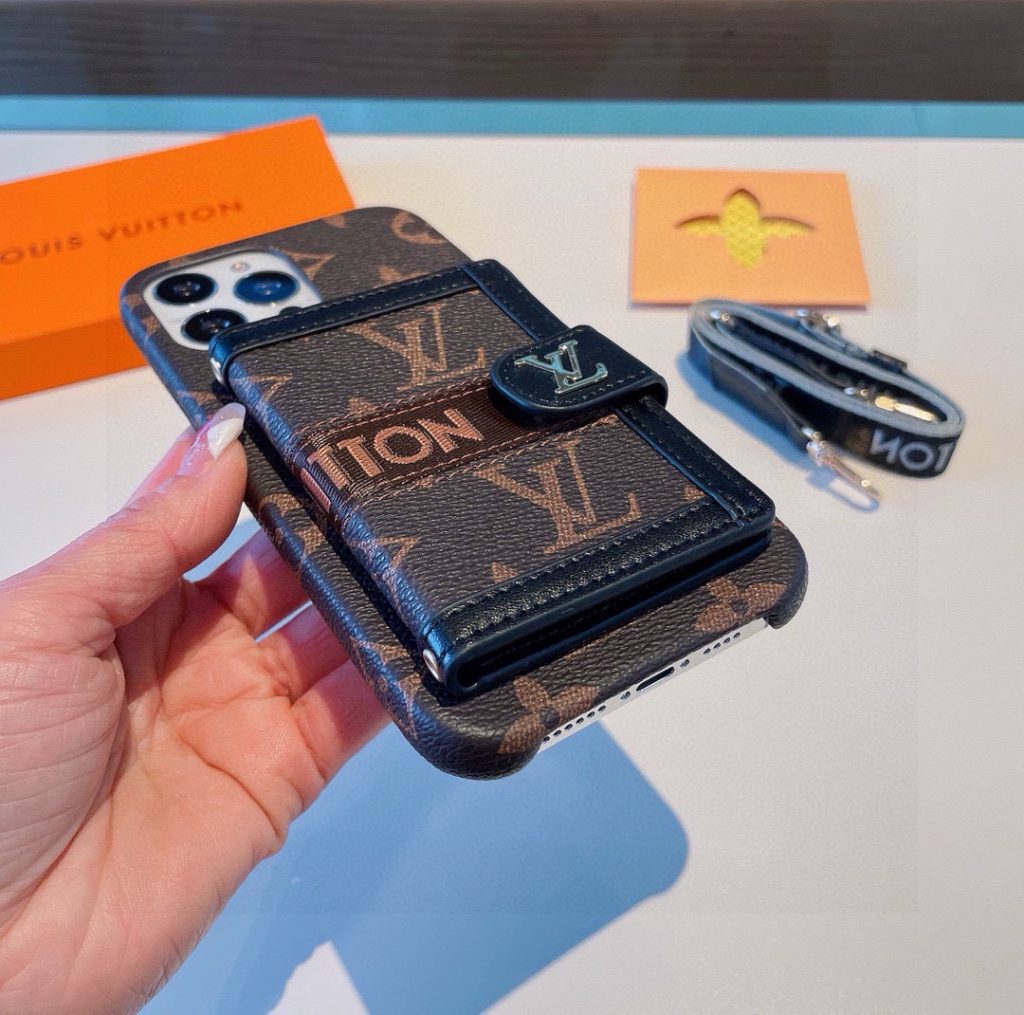 iPhoneケースLouis Vuitton モノグラム スマホケース 2色入 - 画像 3