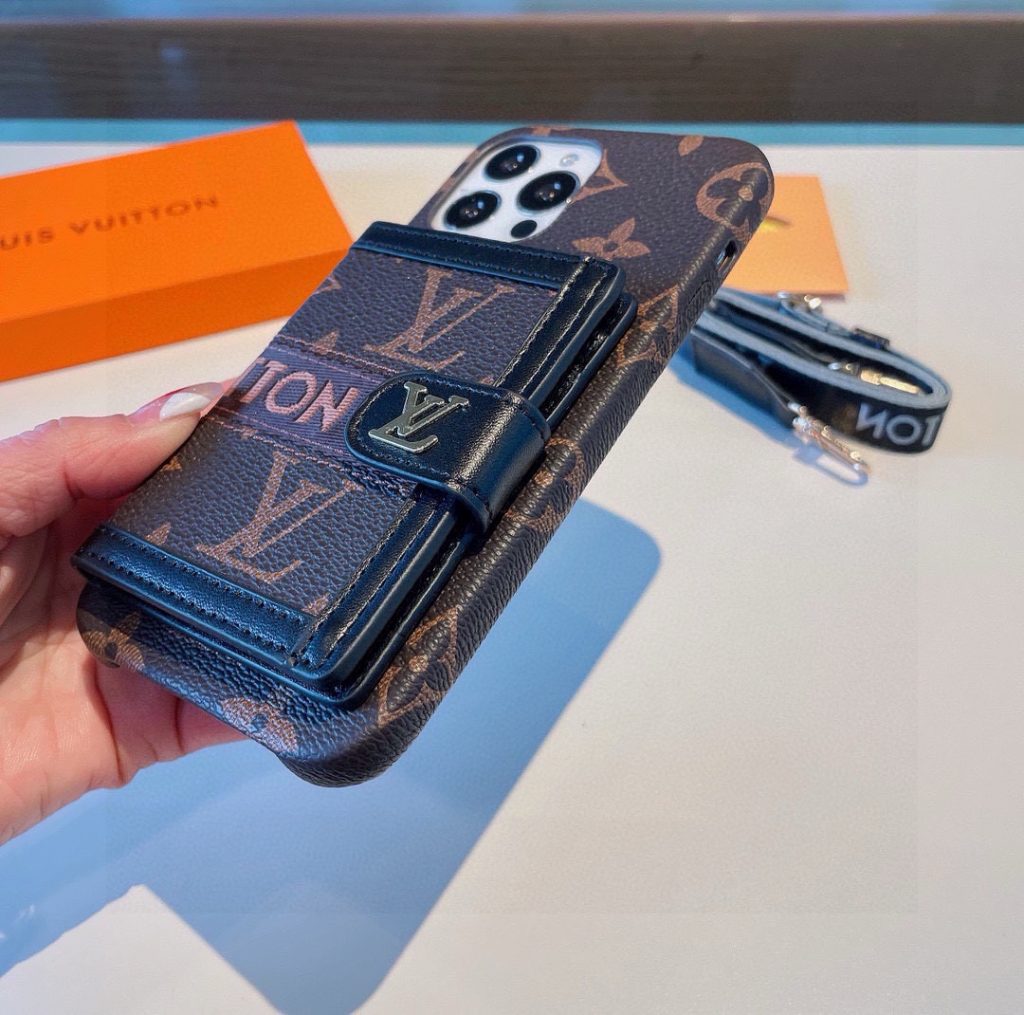 iPhoneケースLouis Vuitton モノグラム スマホケース 2色入 - 画像 8