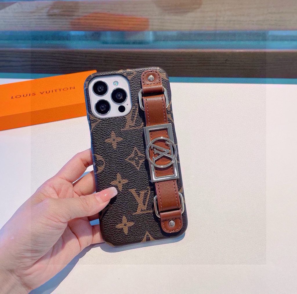 iPhoneケースルイヴィトン風 ブランドスマホケース 2色入 📱 - 画像 2