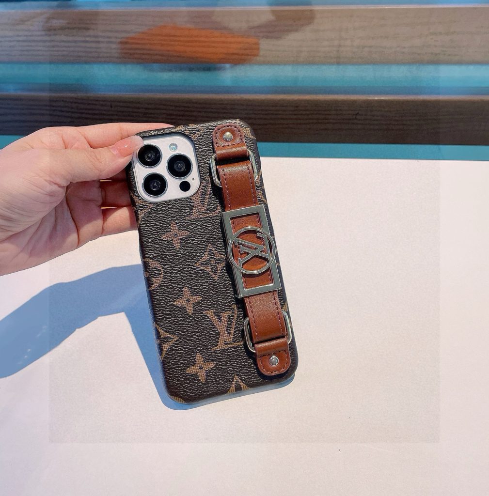 iPhoneケースルイヴィトン風 ブランドスマホケース 2色入 📱 - 画像 4