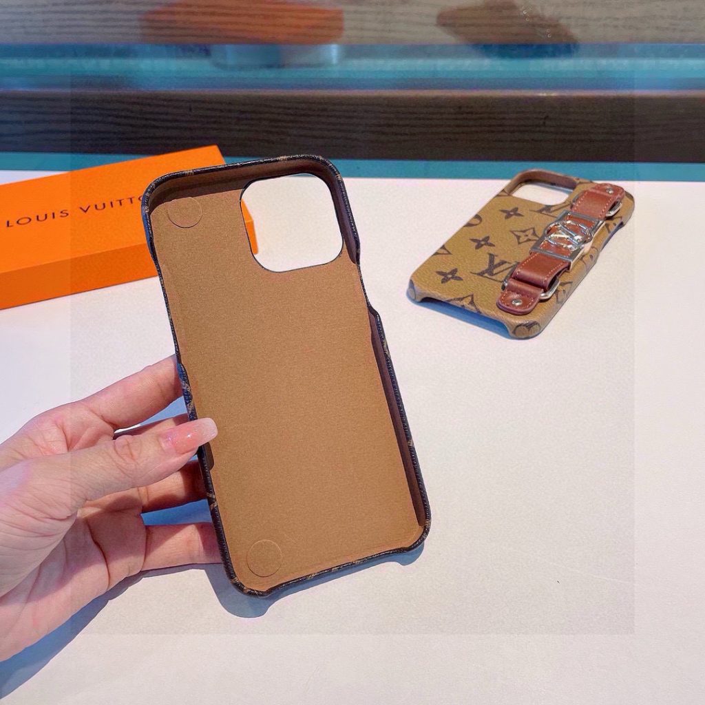 iPhoneケースルイヴィトン風 ブランドスマホケース 2色入 📱 - 画像 8