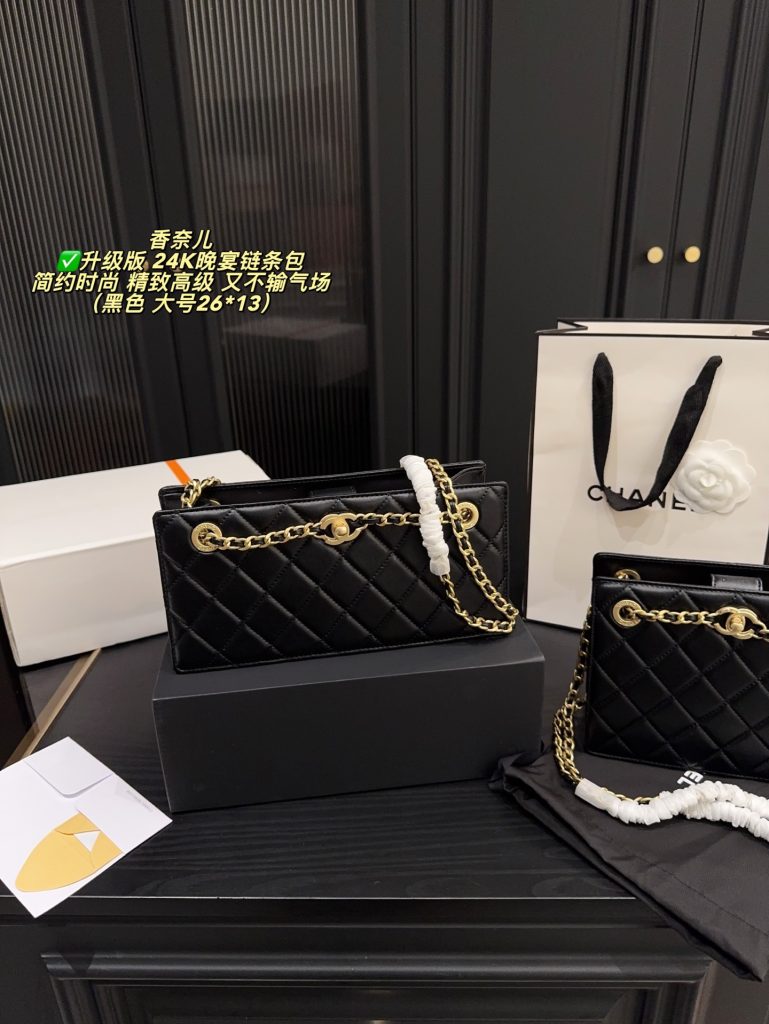 シャネル 24K マトラッセ チェーンバッグ 3色入 💖 - 画像 8