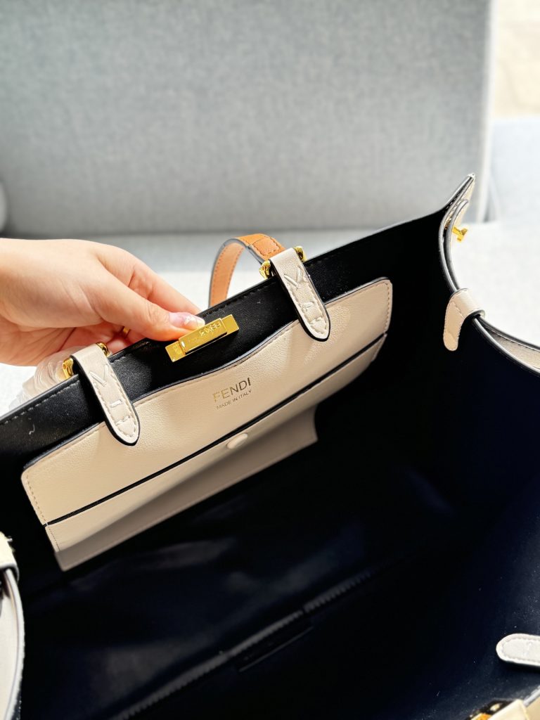 FENDI バッグ 41 ホワイト レディース デイパック 🌸 - 画像 8