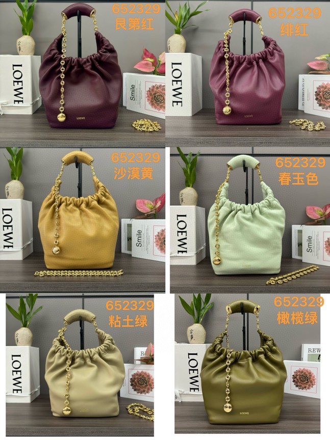 LOEWE 652329 ドロップバッグ 7色入 🌸 - 画像 2