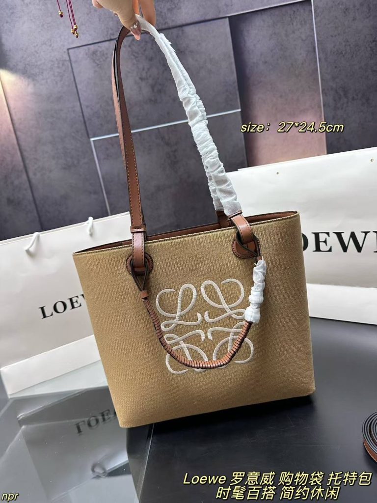 Loewe ロエベ トートバッグ 3色 27×24.5cm - 画像 3