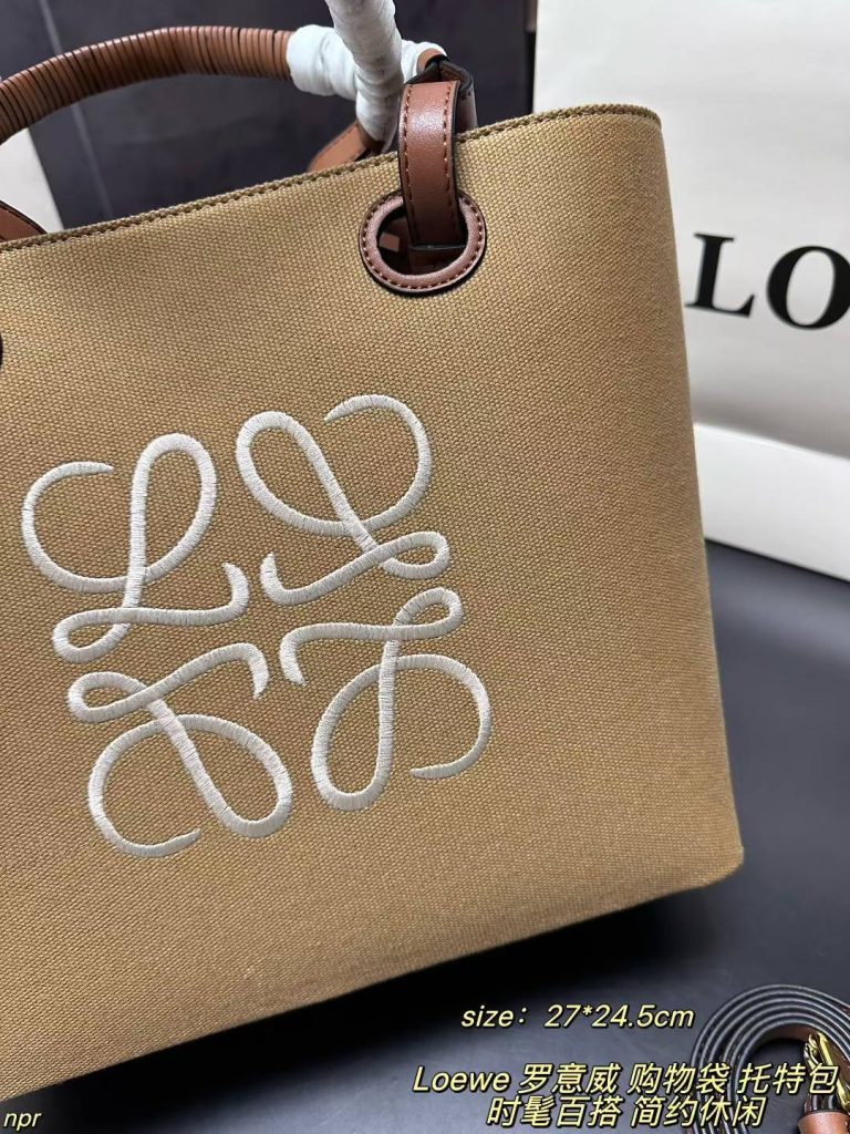 Loewe ロエベ トートバッグ 3色 27×24.5cm - 画像 7