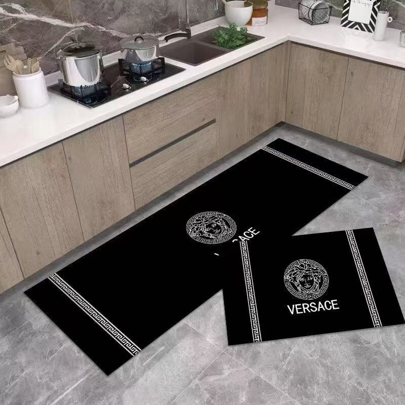 Versace　ヴェルサーチ　カーペット/人気マット/絨毯　長方形　キッチンマット/トイレマット　ベッドルーム浴室オフィス　新居マット - 画像 2