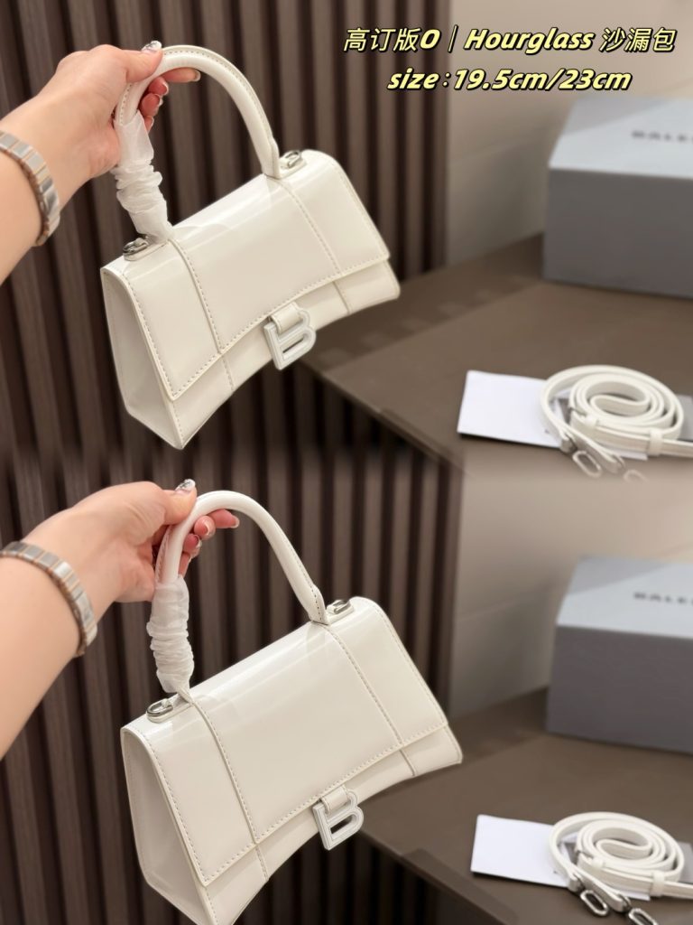 バレンシアガ ハンドバッグ 19.5×23cm 白色 レディース 🧡 - 画像 8