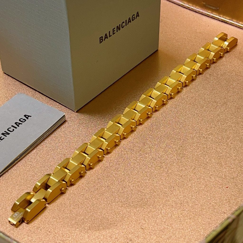BALenciaga ブレスレット メンズ ゴールド 1色入 💎 - 画像 8