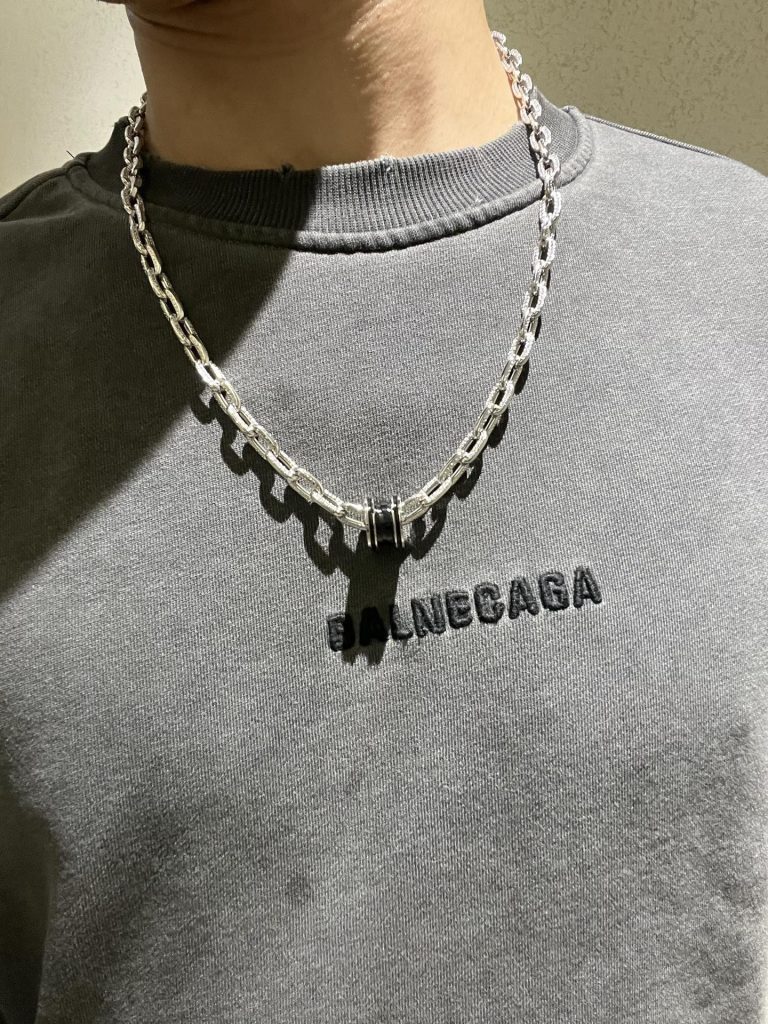 Bvlgari ネックレス メンズ 2色入 💎 - 画像 3