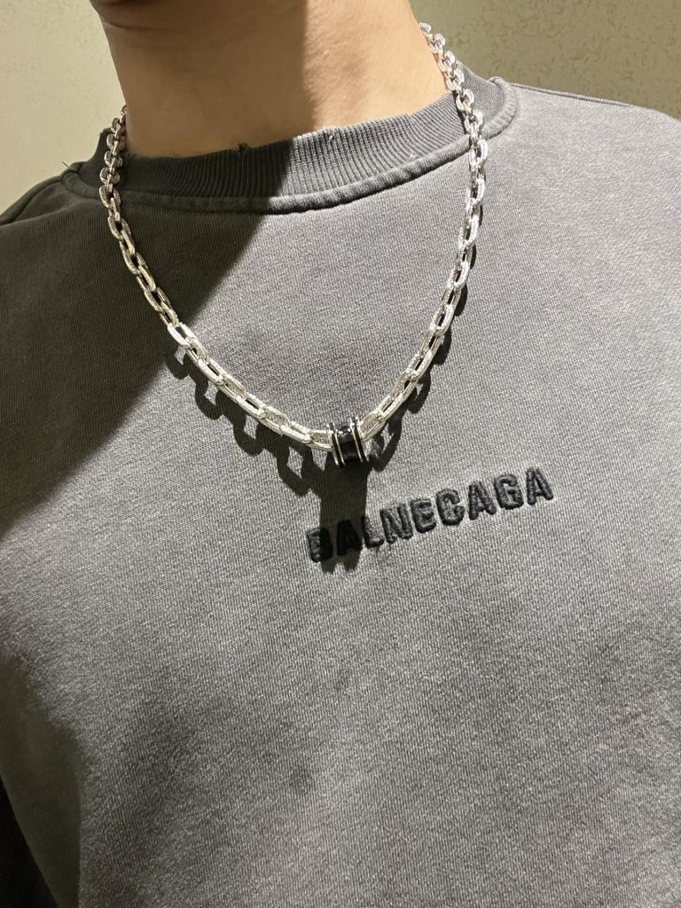Bvlgari ネックレス メンズ 2色入 💎 - 画像 6