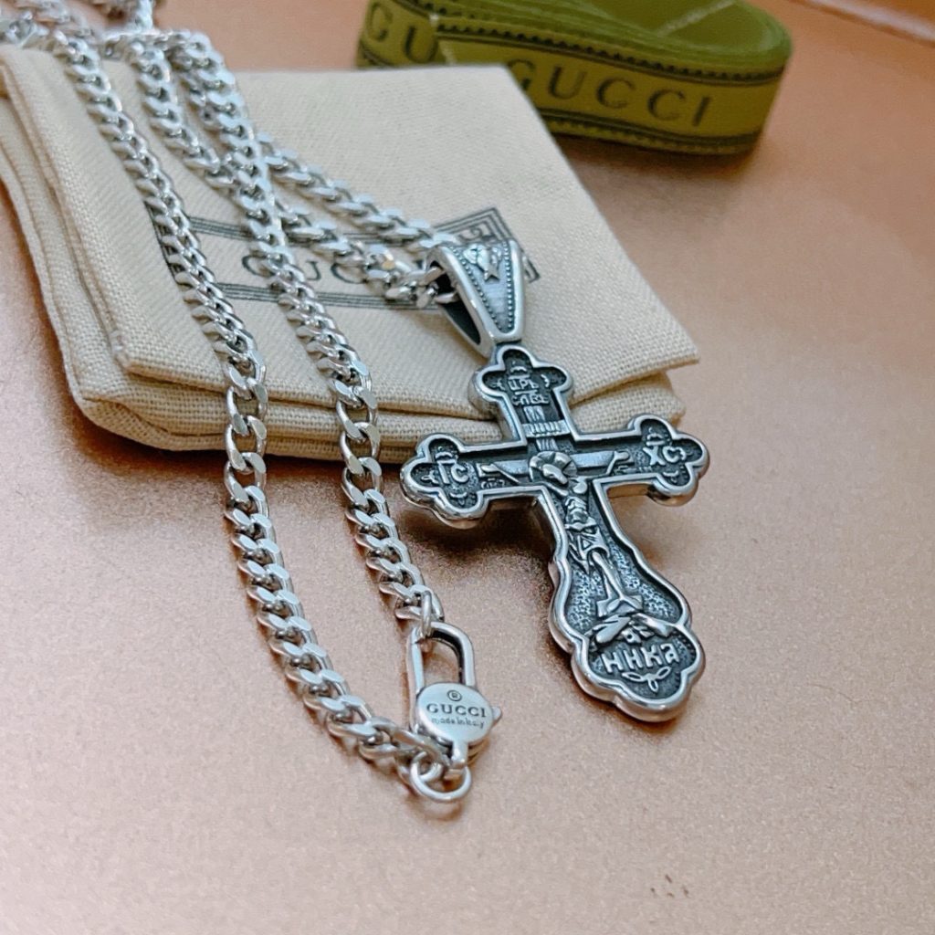 GUCCI ネックレス クロス 1色入 💎 - 画像 4