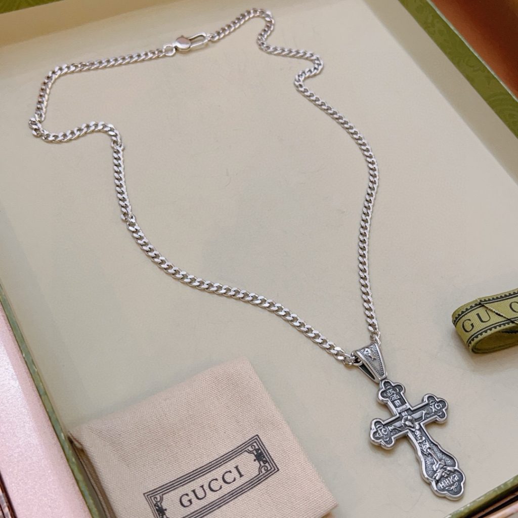 GUCCI ネックレス クロス 1色入 💎 - 画像 7