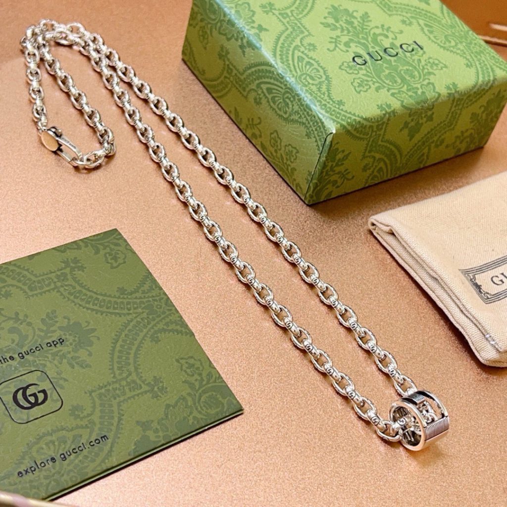 GUCCI ネックレス シルバー 1色入 💎 - 画像 3
