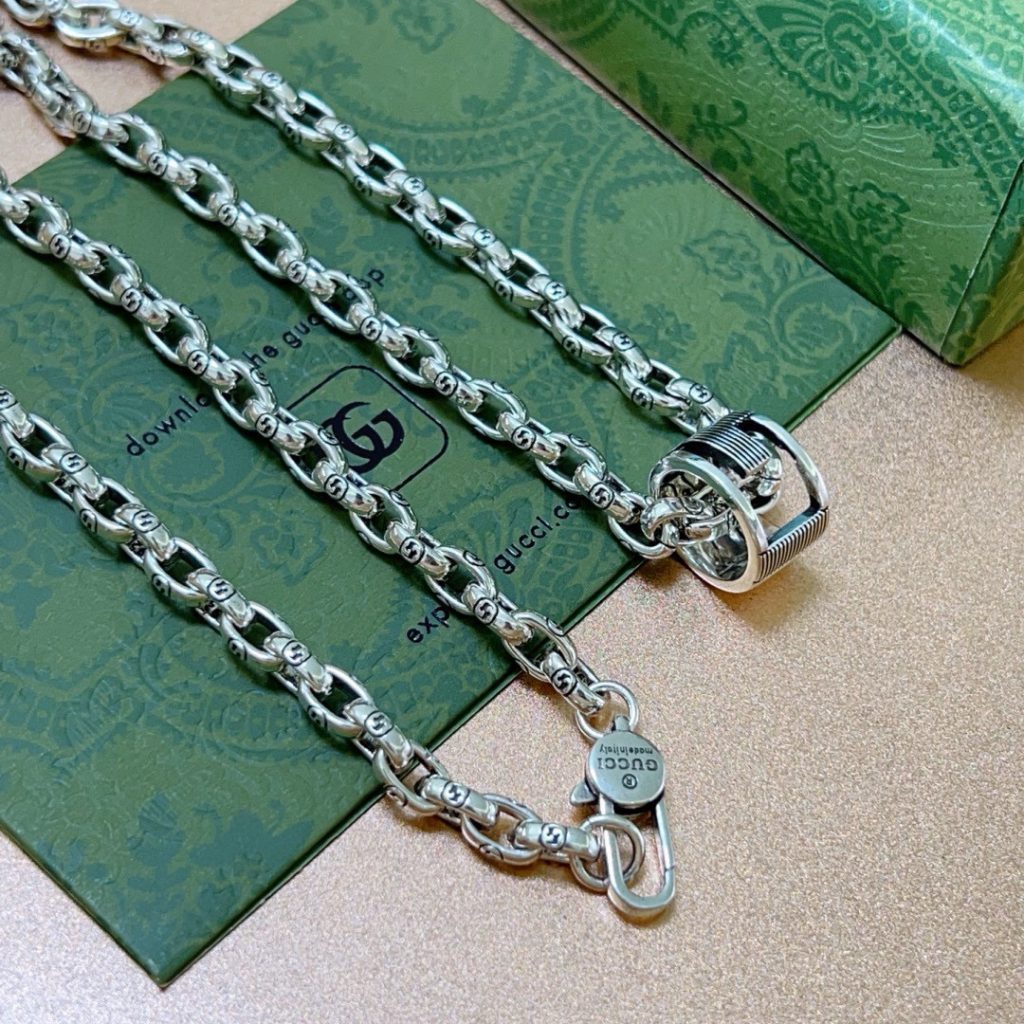 GUCCI ネックレス シルバー 1色入 💎 - 画像 4
