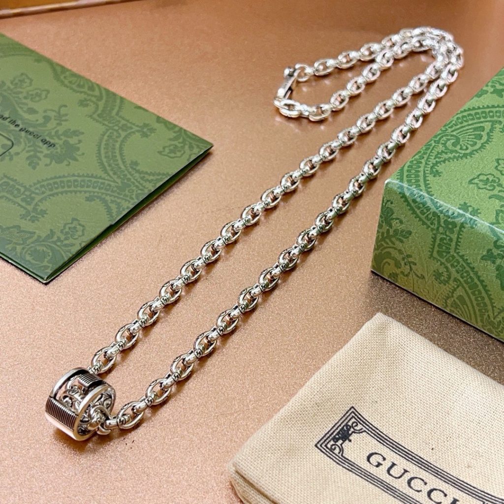 GUCCI ネックレス シルバー 1色入 💎 - 画像 8