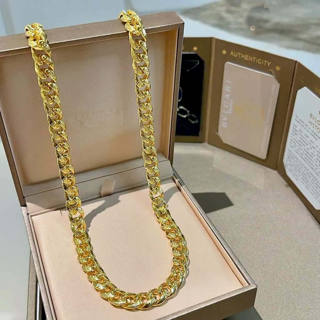 BVLGARI ネックレス 金 鎖 1本入 💎 - 画像 2