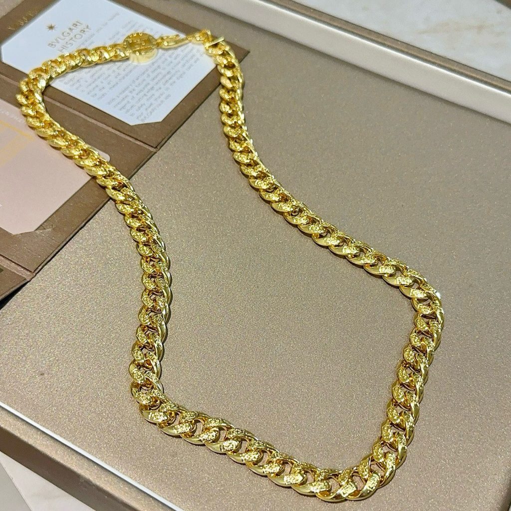 BVLGARI ネックレス 金 鎖 1本入 💎 - 画像 4