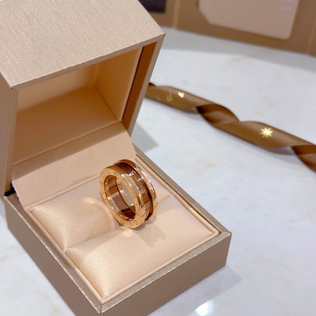 BVLGARI ブルガリ ブレスレット 2本セット ローズゴールド 2色入 🌟 - 画像 2