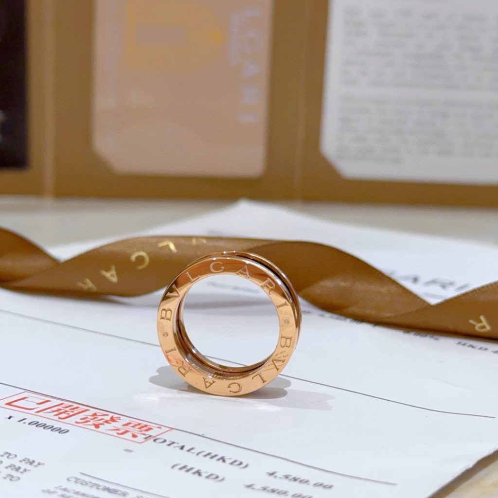 BVLGARI ブルガリ ブレスレット 2本セット ローズゴールド 2色入 🌟 - 画像 8