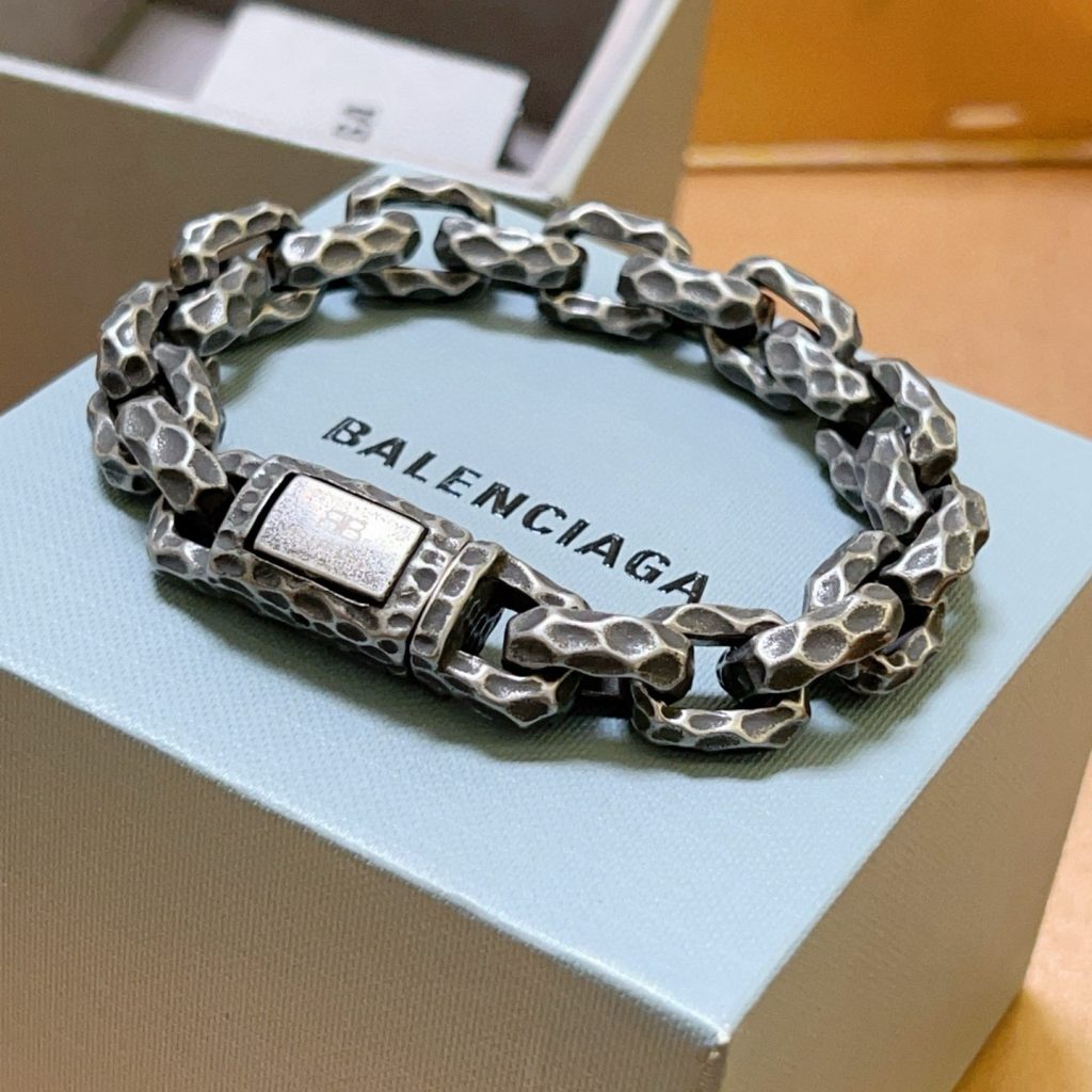 Balenciaga ブレスレット メンズ メタル チェーン 1色入 🖤 - 画像 2