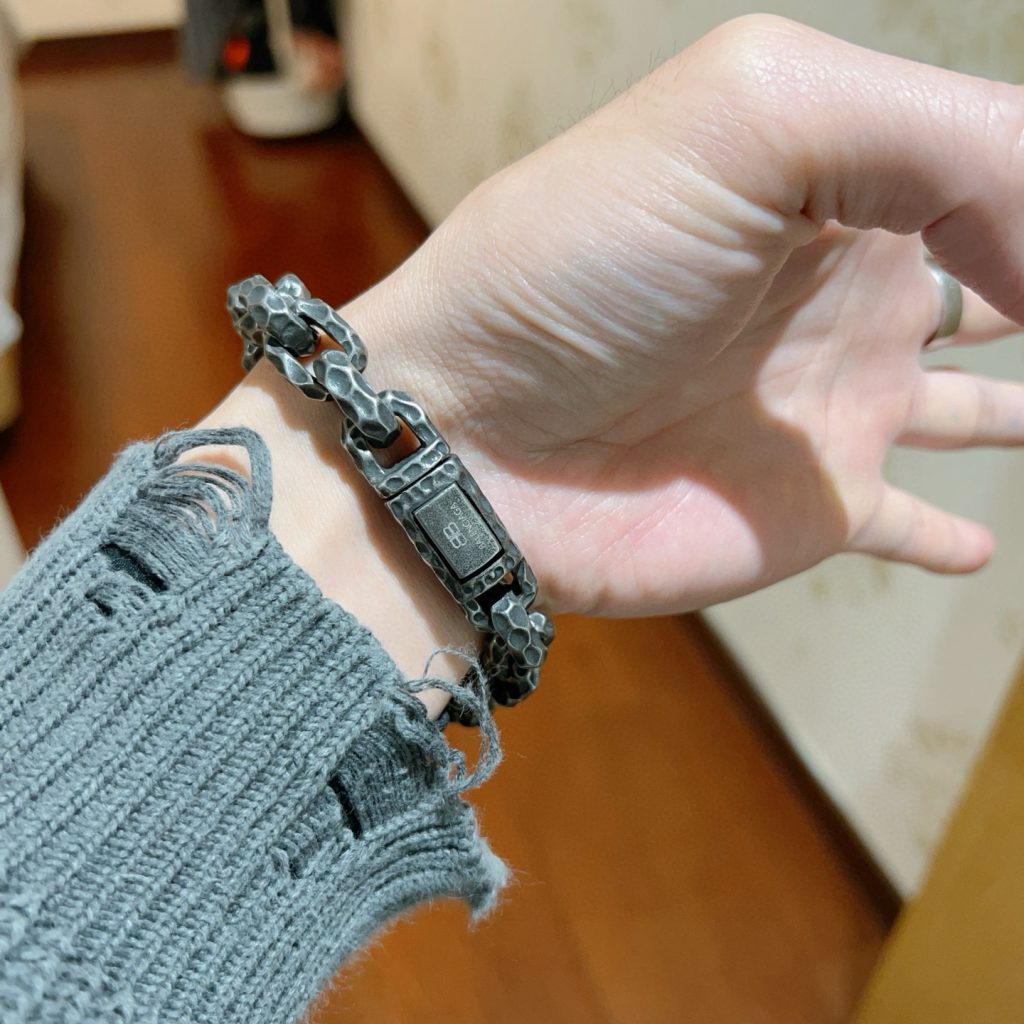 Balenciaga ブレスレット メンズ メタル チェーン 1色入 🖤 - 画像 4