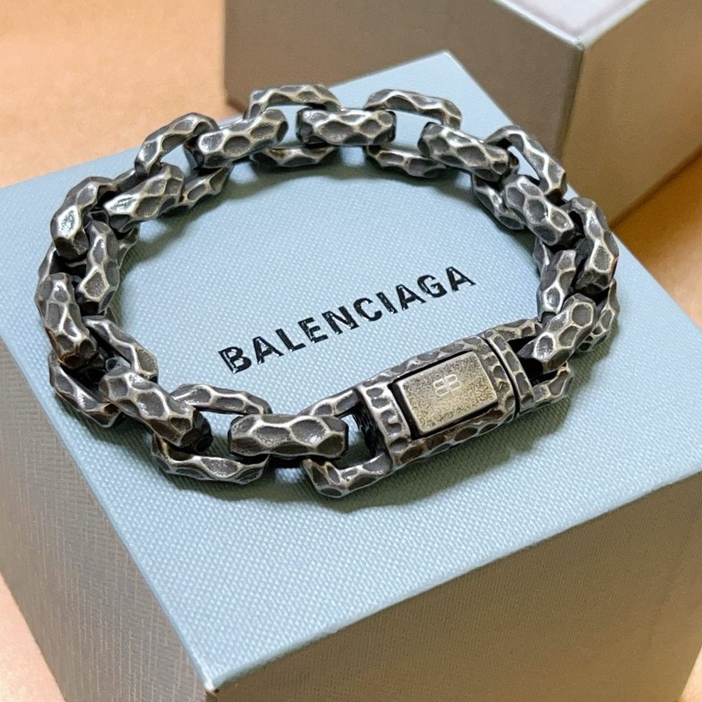 Balenciaga ブレスレット メンズ メタル チェーン 1色入 🖤 - 画像 5