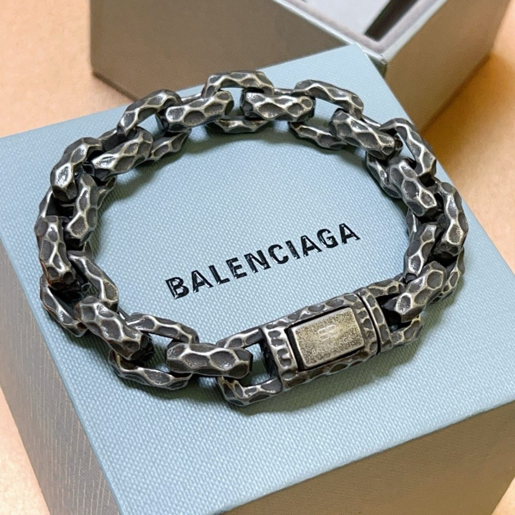 Balenciaga ブレスレット メンズ メタル チェーン 1色入 🖤 - 画像 8