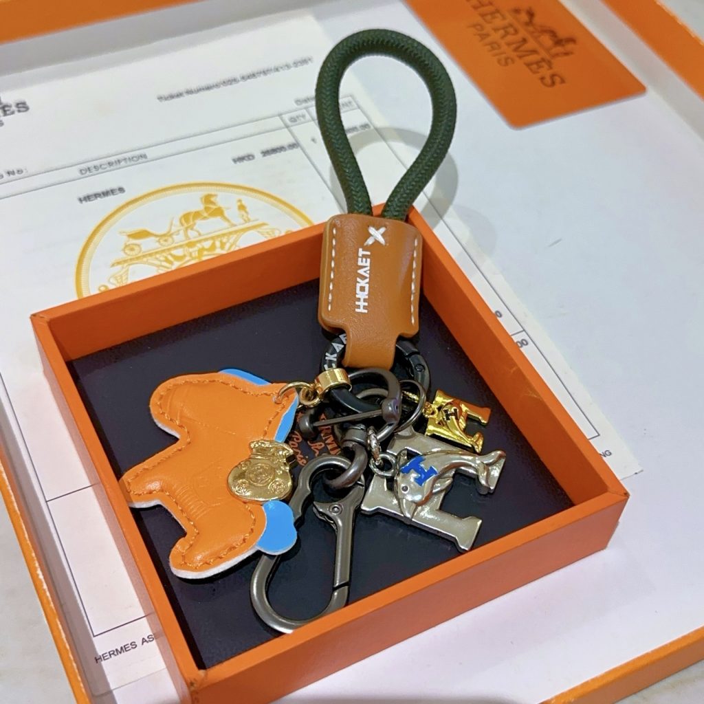 HERMES リング ファブリック ポーチ 6色入 🐘 - 画像 2