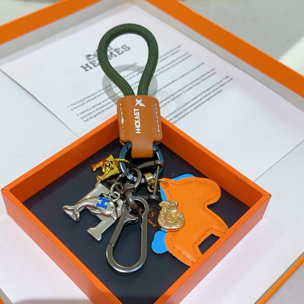 HERMES リング ファブリック ポーチ 6色入 🐘 - 画像 4