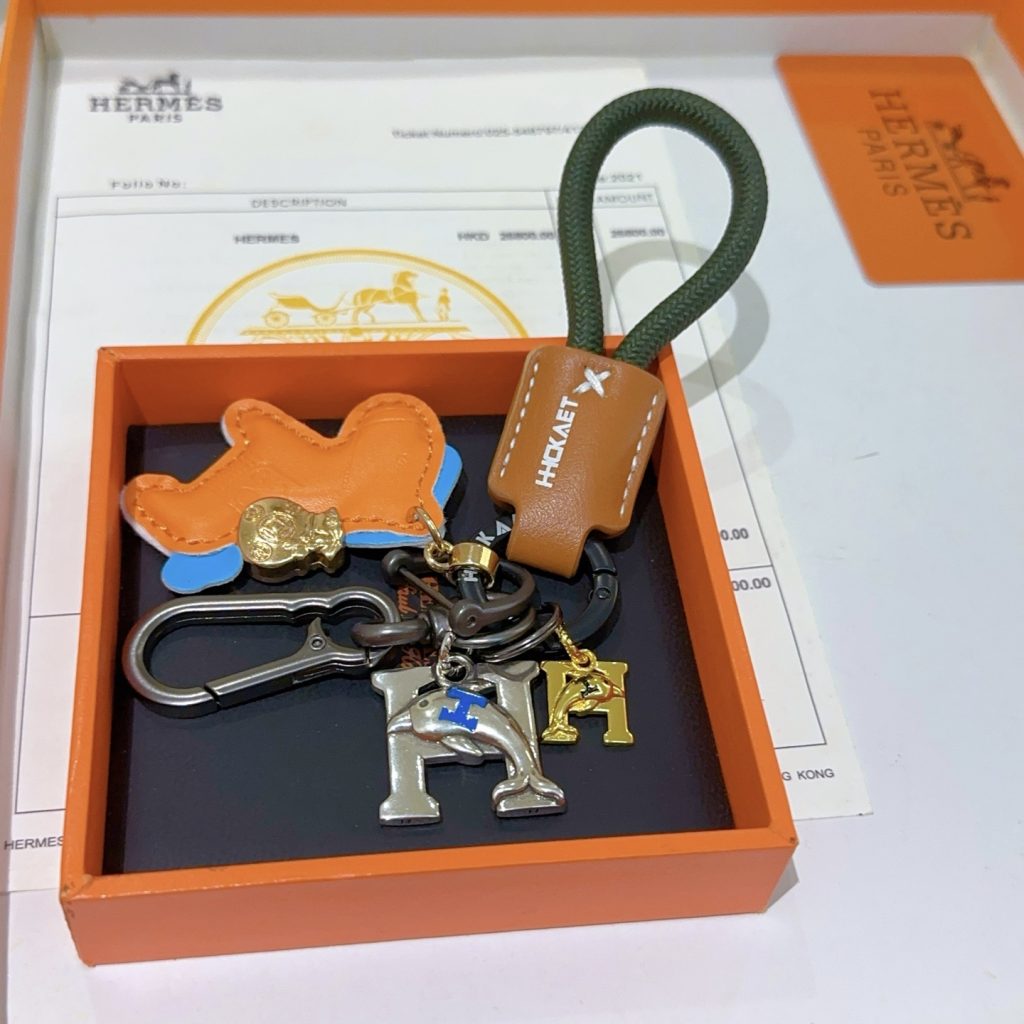 HERMES リング ファブリック ポーチ 6色入 🐘 - 画像 6