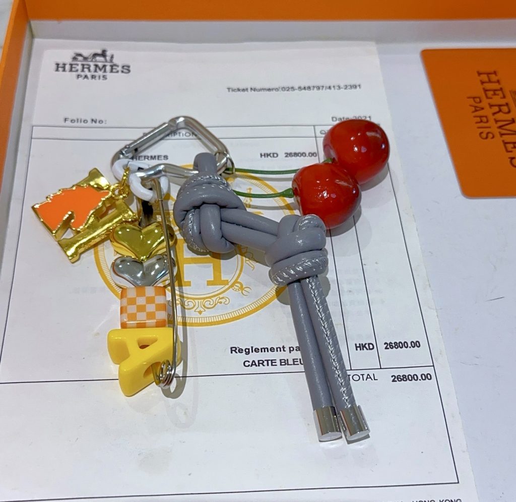 エレガントな HERMES キーホルダー 6色入 - 画像 6