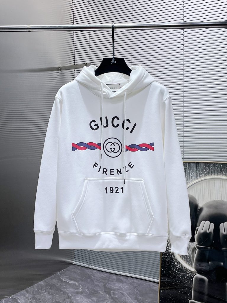 GUCCI ロゴプリント フーディー 2色入 - 画像 2