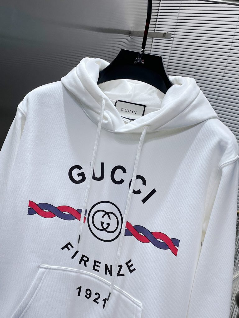 GUCCI ロゴプリント フーディー 2色入 - 画像 5