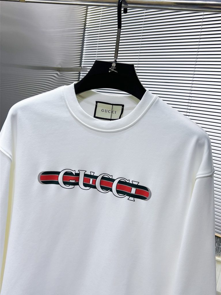 GUCCI ロゴプリントスウェットシャツ 2色入 - 画像 4