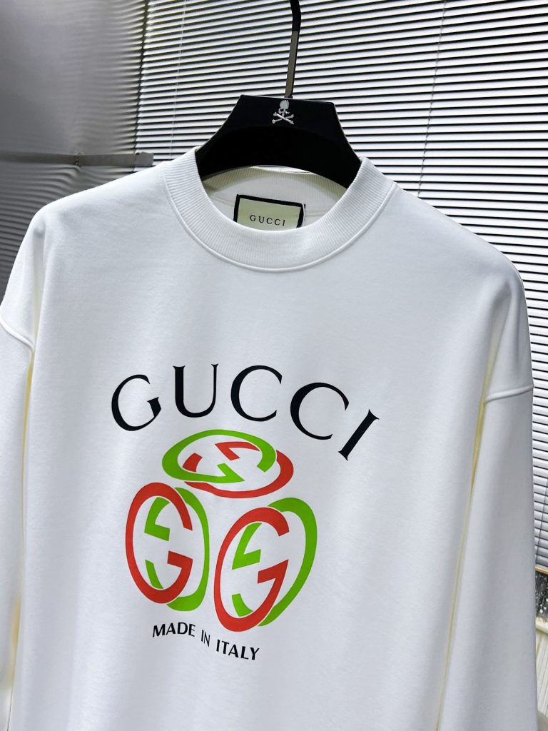 GUCCI ロゴプリントスウェットシャツ 2色入 - 画像 4